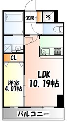 フェリシダ東仙台の物件間取画像